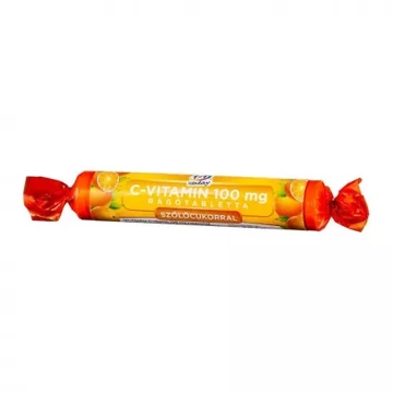 1x1 Vitaday C-vitamin 100mg rágótabletta narancsízű 17x