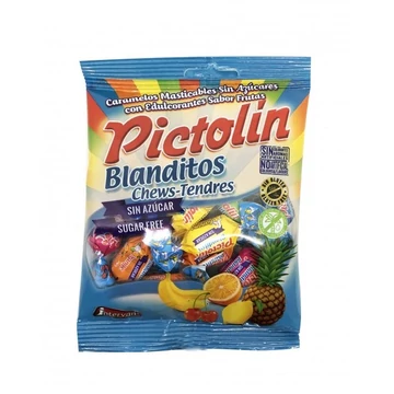 Pictolin cukormentes cukorka gyümölcsös puhakaramell 65g