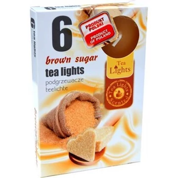 Mécses illatos Brown Sugar Barna cukor 6db