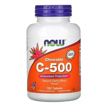 Now C 500 Cherry cseresznyeízű rágótabletta 100x