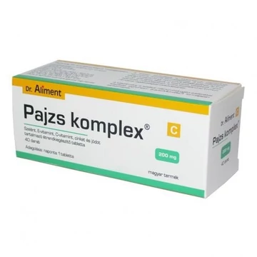 Dr.Aliment Pajzs Komplex tabletta jód 40x