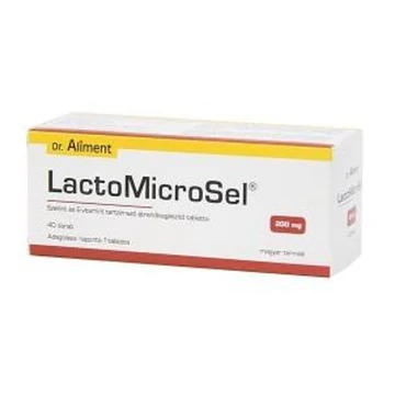Dr.Aliment LactoMicroSel tabletta 200mg 40x