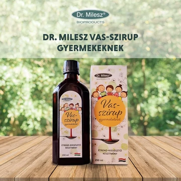 Dr Milesz Vas szirup gyerekeknek 250ml
