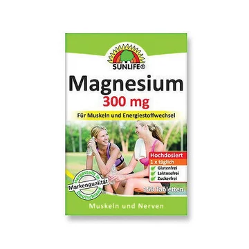 Sunlife Magnézium 300 tabletta 150x