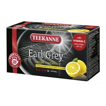 Teekanne earl gray citromos filteres 20x