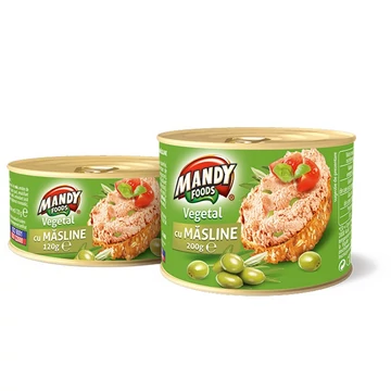 Mandy Növényi olívás pástétom 120g