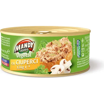 Mandy Növényi gombás pástétom 120g