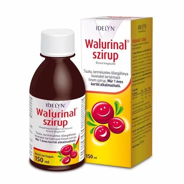 Idelyn Walurinal tőzegáfonya szirup 150ml