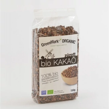 GreenMark bio Kakaóbab pörkölt zúzott 150g
