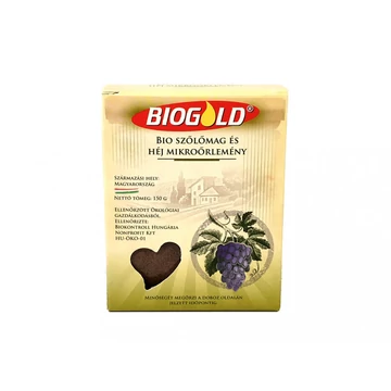 Biogold bio szőlőmag és héj mikroőrlemény 150g