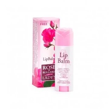 Biofresh ajakbalzsam rózsás csavaros 5ml