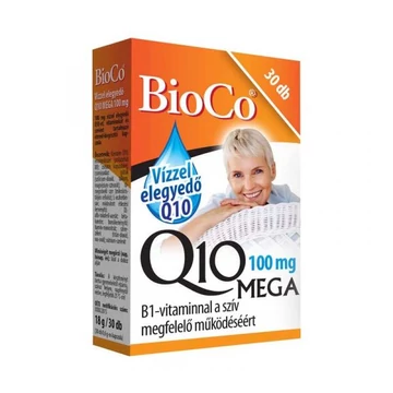 BioCo Q10 vízzel elegyedő  mega 100mg 30x