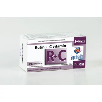 Jutavit Rutin+ C-vitamin tabletta 60x