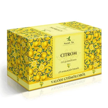 Mecsek gyümölcstea filteres citrom 20x