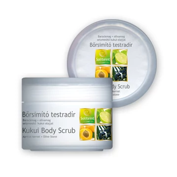 Soliteint Testradír kukui olajjal/olivamag+barackmag/ 200ml
