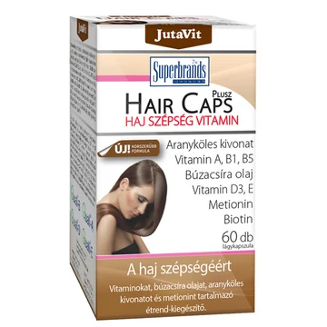 Jutavit Hair Caps haj szépség kapszula 60x