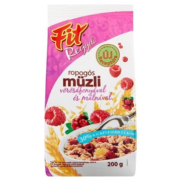Fit reggeli ropogós müzli málna-vörösáfonya 200g