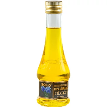 Solio hidegen sajtolt lenmagolaj 500ml