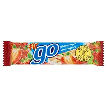Fit müzli szelet go epres joghurtos gluténmentes 23g