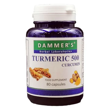 Dammer's Turmeric 500 Kurkuma kapszula 80x