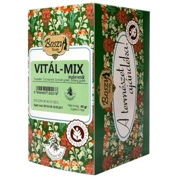 Boszy-tea Vitál Mix filteres tea /gyf 20x