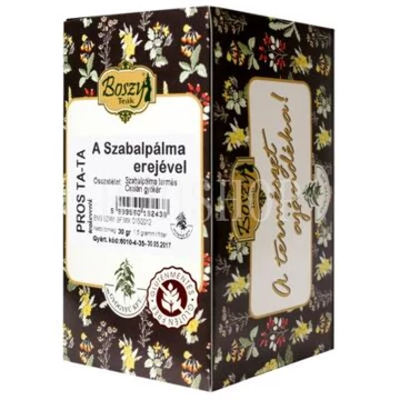 Boszy-tea prosztata betegségekre filteres tea 20x