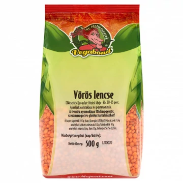 Vegabond Vörös lencse 500g