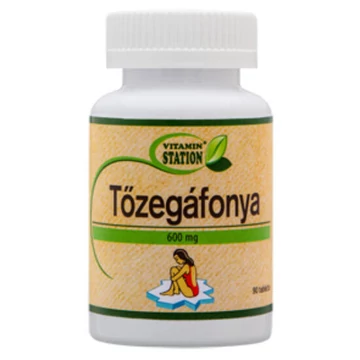 Vitamin Station Tőzegáfonya tabletta 90x