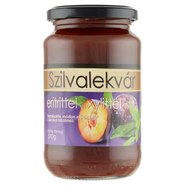 Szilvalekvár xilittel 79% gyümölcstartalom 370g