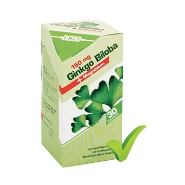 Ocso Ginkgo Biloba 150mg + Magnézium kapszula 30x