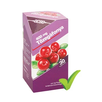 Ocso Tőzegáfonya 400mg kapszula 30x