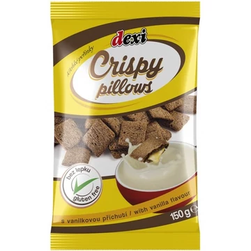 Dexi Crispy pillows vanília izű párnák gluténmentes 150g