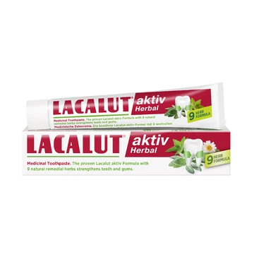 Lacalut aktív Herbal fogkrém 75ml