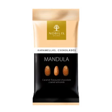 Nobilis karamellás tejcsokoládés mandula 100g