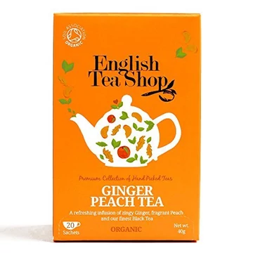 ETS Ginger Peach org.tea filteres 20x