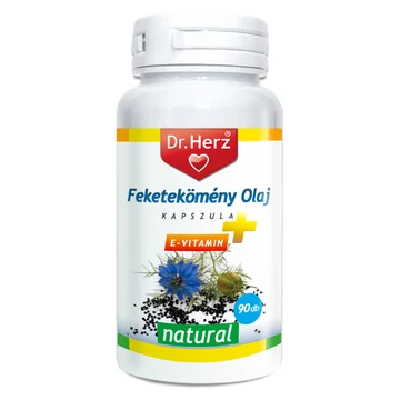 Dr Herz Feketekömény olaj 500mg kapszula 90x