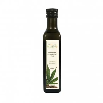 Grapoila 100% hidegen sajtolt Kendermagolaj 250ml
