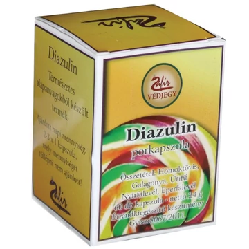 Zafír diazulin porkapszula 60x