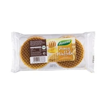 Dennree bio Mézszirupos ostya waffeln 175g