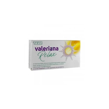 Valeriana relax növényi étrkieg.lágyzs.kapszula Teva 60x