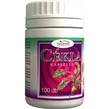 Vita crystal cékla kapszula 100x
