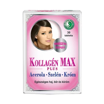 Dr.Chen Kollagén max plus tabletta acerola,szelén,króm 30x