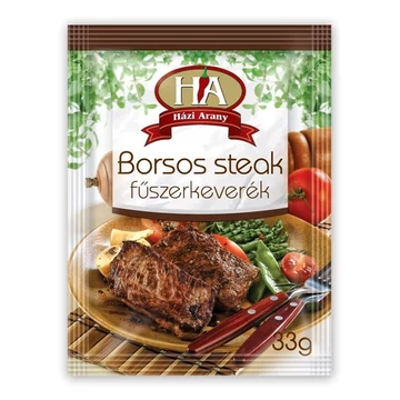 HA.Fűszerkeverék Borsos Steak 33g