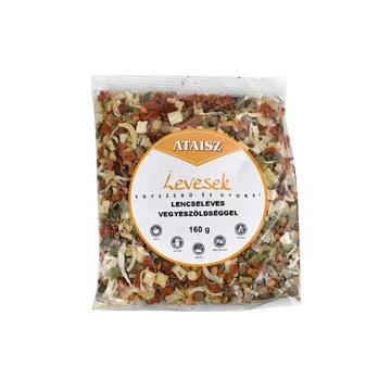 Ataisz Lencseleves vegyeszöldséggel 160g