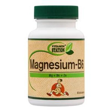 Vitamin Station Magnézium-B6 tabletta 60x