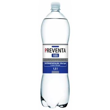 Preventa 105 szénsavmentes ivóvíz csökkentett deutérium 1.5l