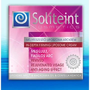 Soliteint cosmetics mélyfeszesítő liposzóma arckrém 50ml