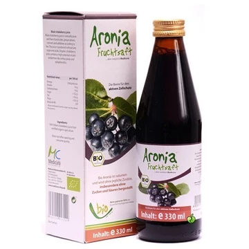 Medicura bio 100% Fekete Berkenye gyümölcslé 330ml