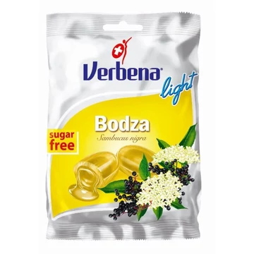 Verbena light cukorka bodza 60g