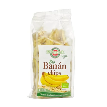 BiOrganik bio banánchips 100g